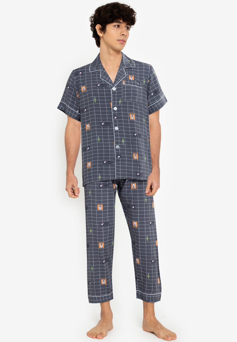 MICO Cotton Shortsleeve PAJAMA Set