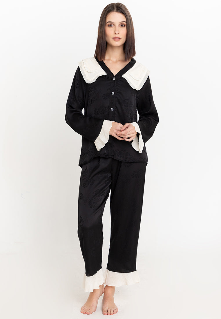 Shy Silk Longsleeve Pajama Set