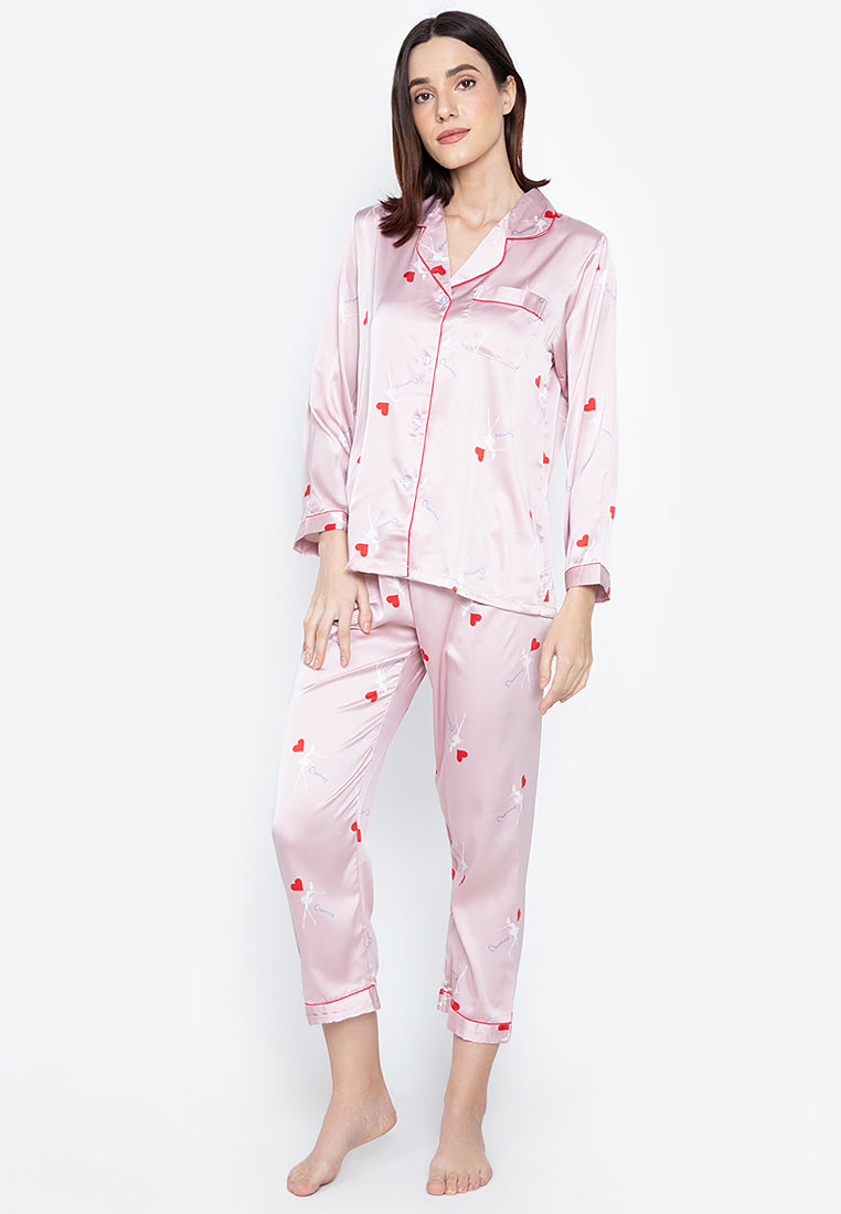 Porsche Silk longsleeve Pj set