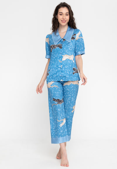 Devora Silk Shortsleeve Pajama Set