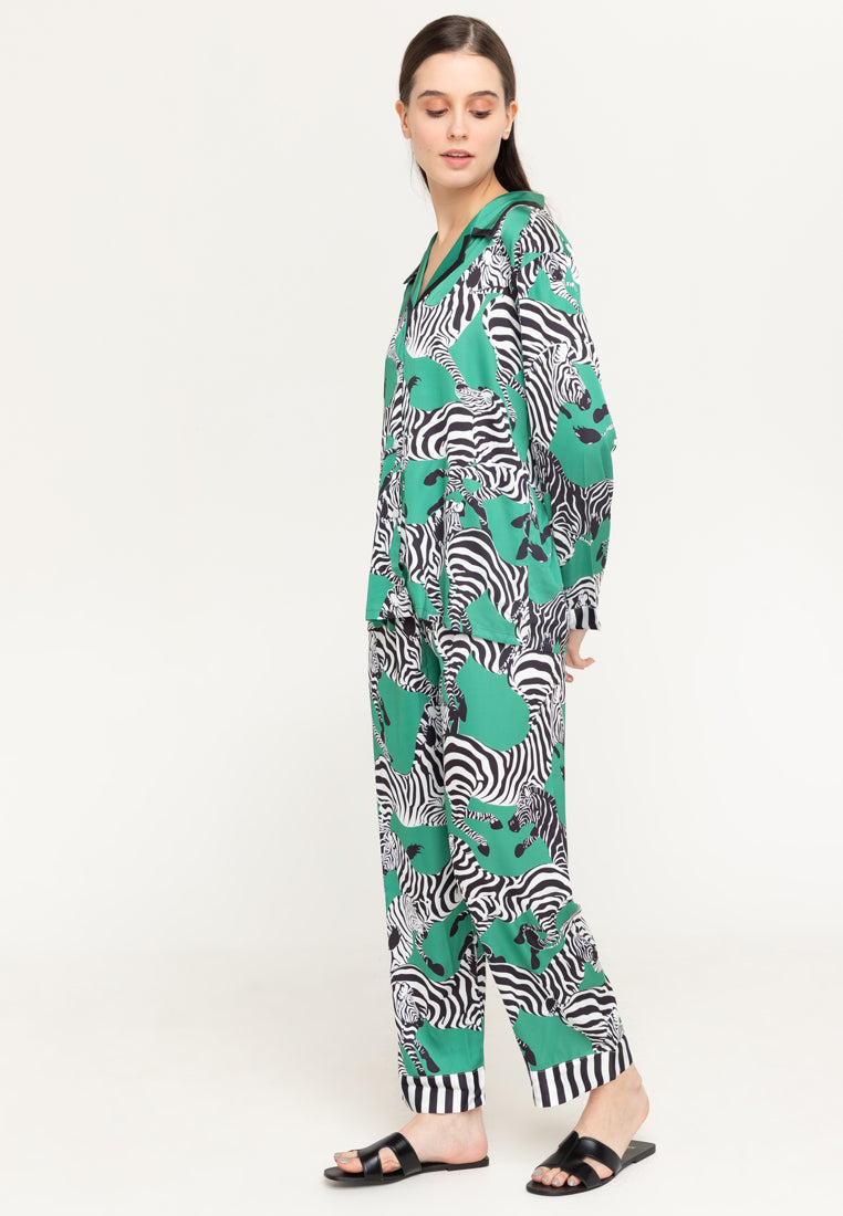 Margaux Silk Longsleeve Pajama Set