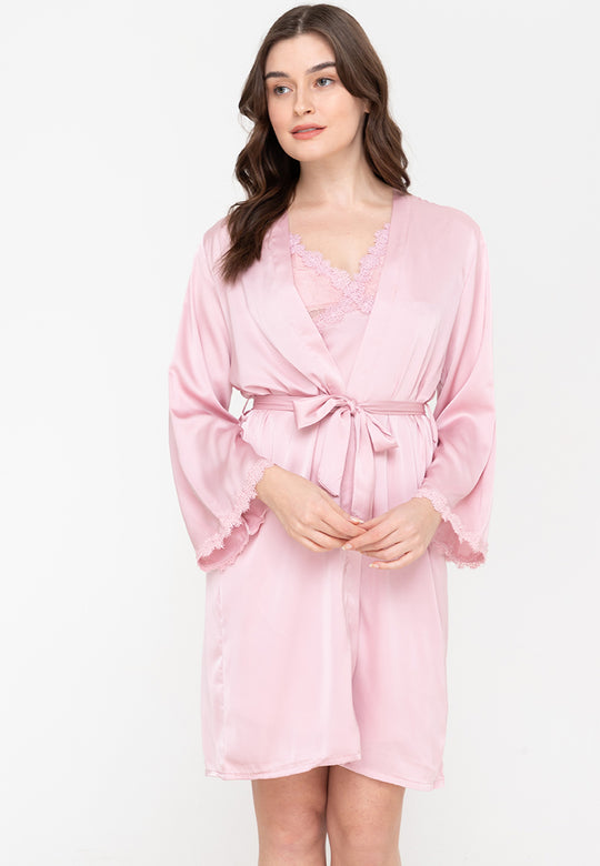 Shakira Silk Robe Set