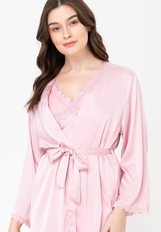 Shakira Silk Robe Set