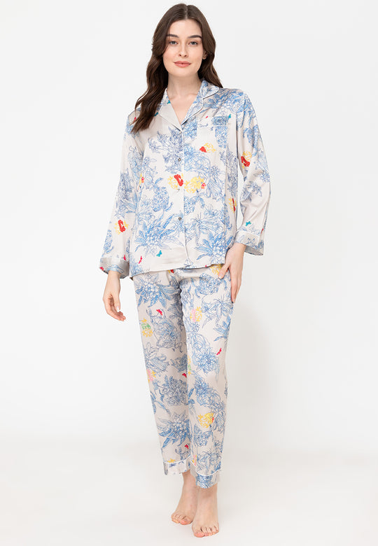 Louis silk longsleeve pajama set