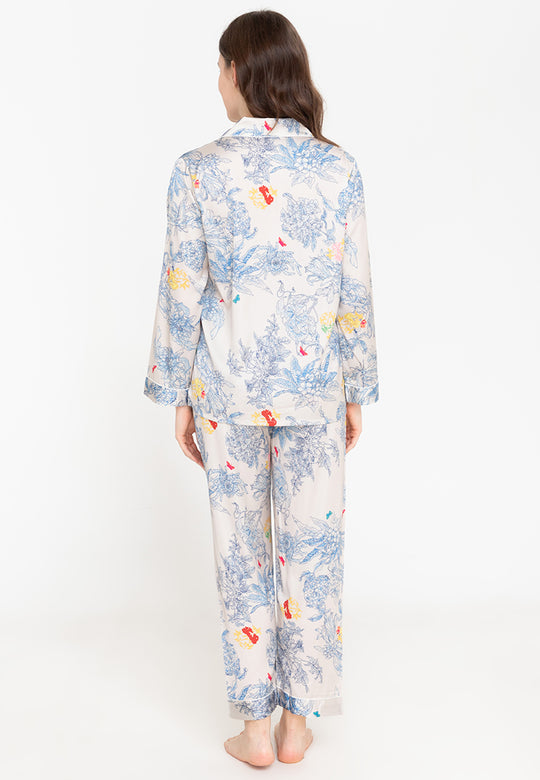 Louis silk longsleeve pajama set