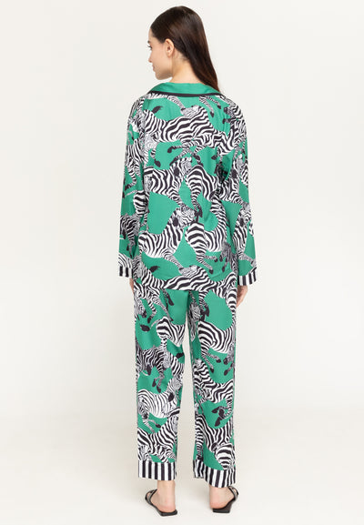 Margaux Silk Longsleeve Pajama Set