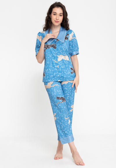 Devora Silk Shortsleeve Pajama Set