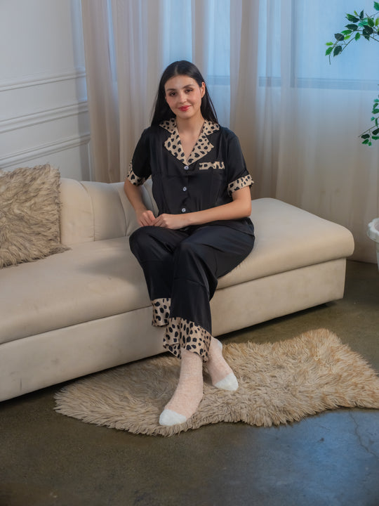 FEMINISM FAIRY SILK SHORTSLEEVE PAJAMA SET