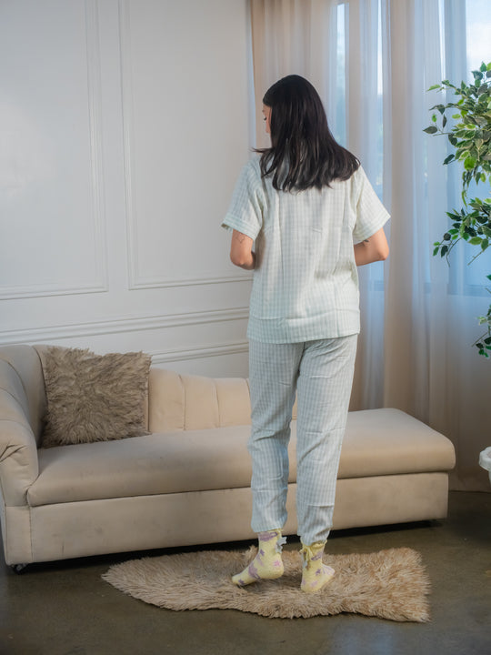 Lotus Cotton Shortsleeve Pajama Set