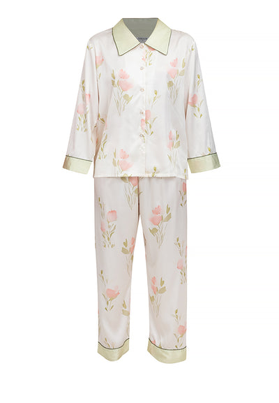 Hershey Silk Longsleeve Pajama Set