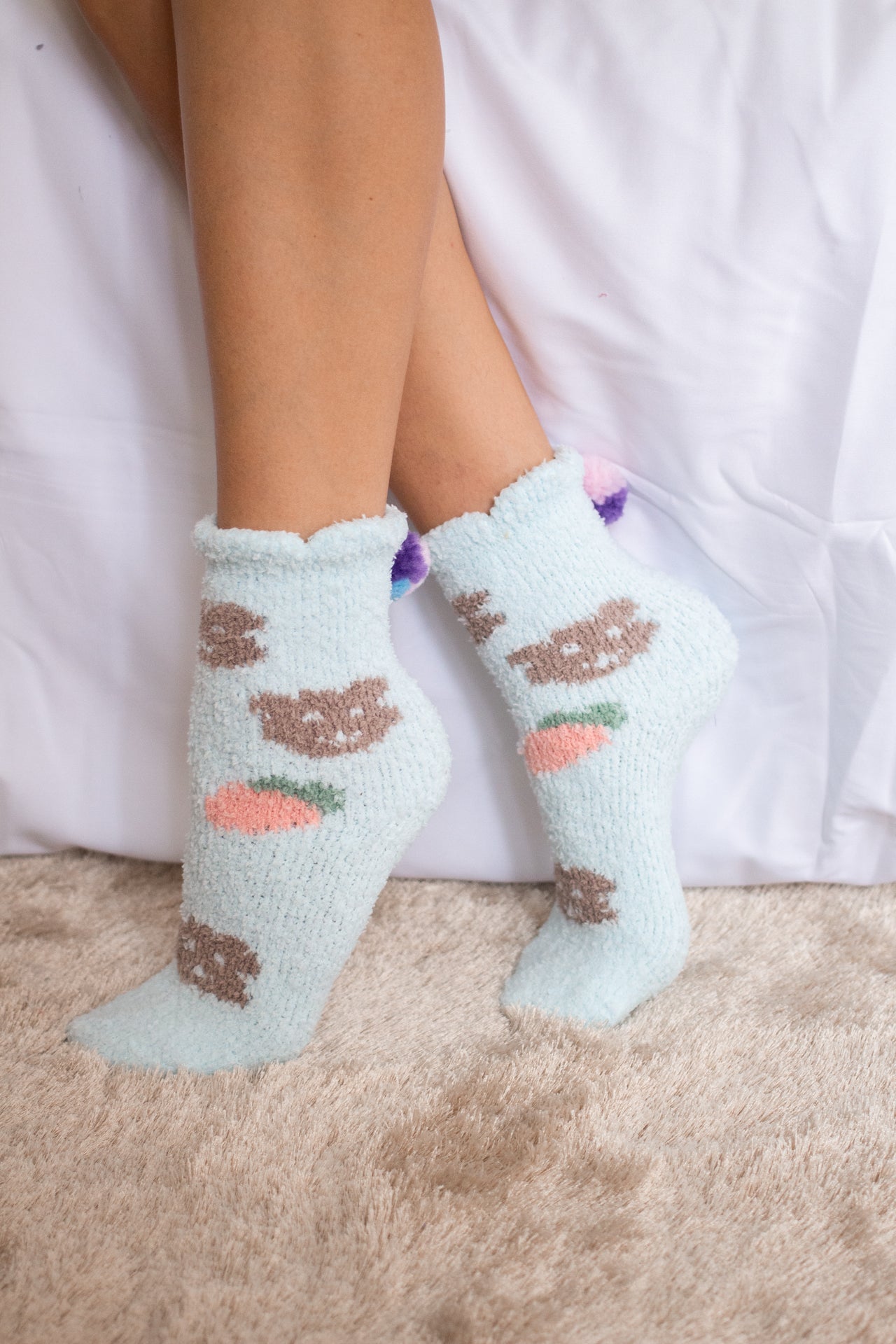 Strawberry Sleep socks