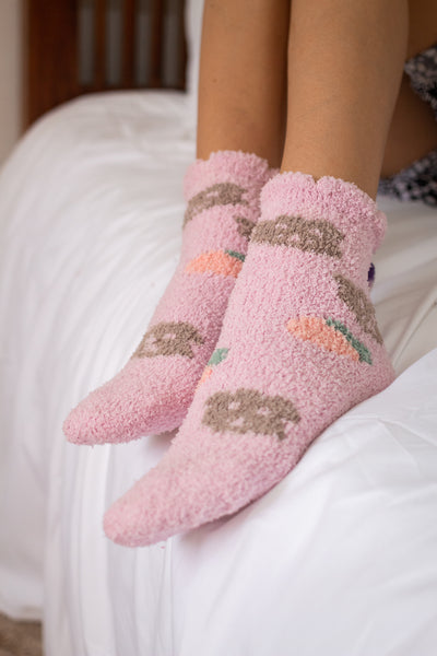 Strawberry Sleep socks