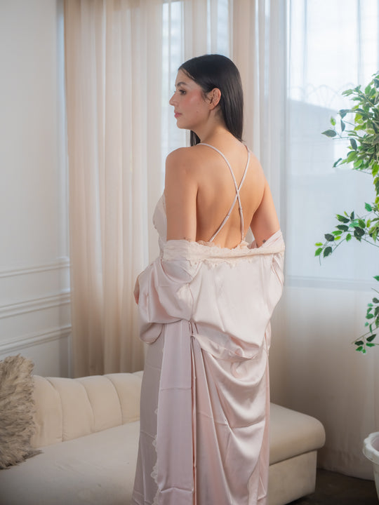 Feminism Serenity Silk Robe Set