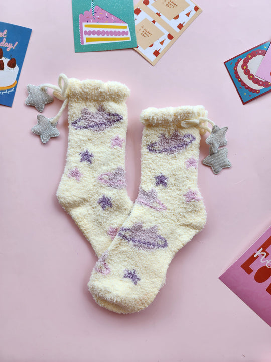 #8286 Star sleep socks