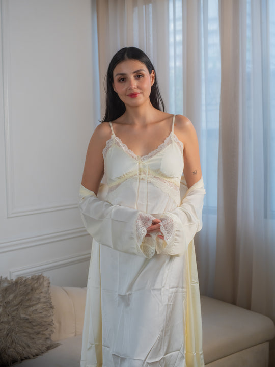 Feminism Cypress Silk Robe Set