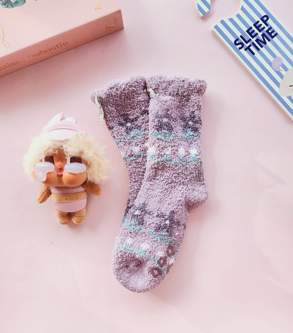 #8119 Ribbon sleepsocks