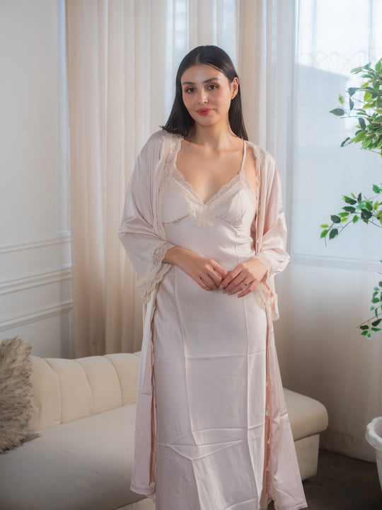 Feminism Serenity Silk Robe Set