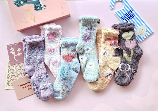 #8119 Ribbon sleepsocks