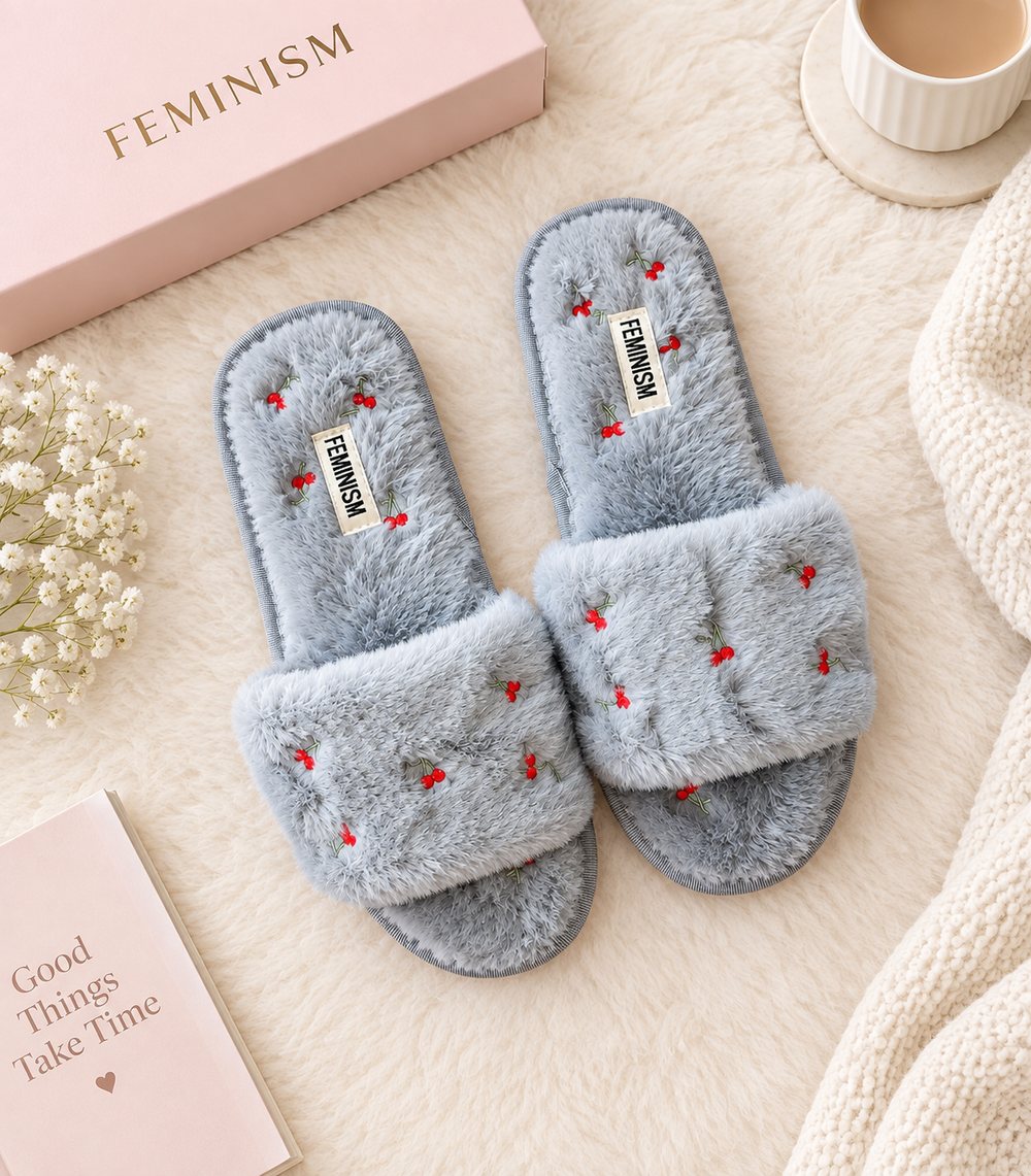 Cherry Bedroom slippers