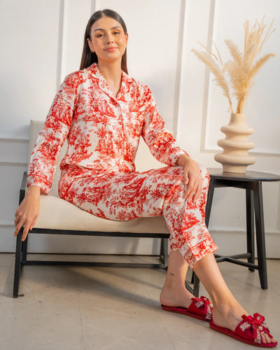 Antonette Silk Pajama set