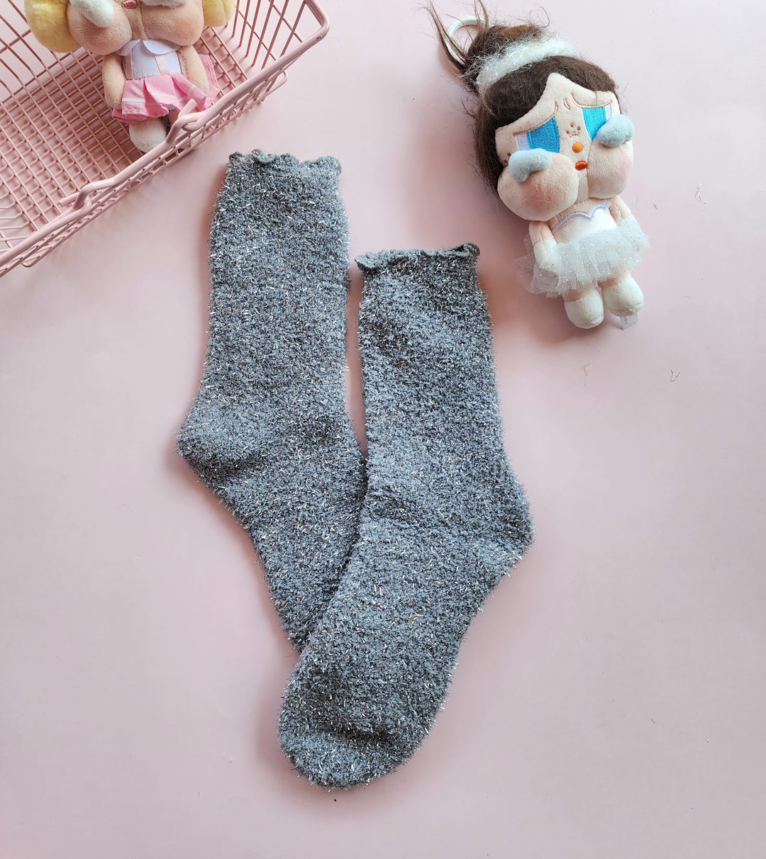#8911 Sparkle Sleep Socks