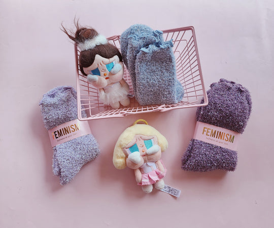 #8911 Sparkle Sleep Socks