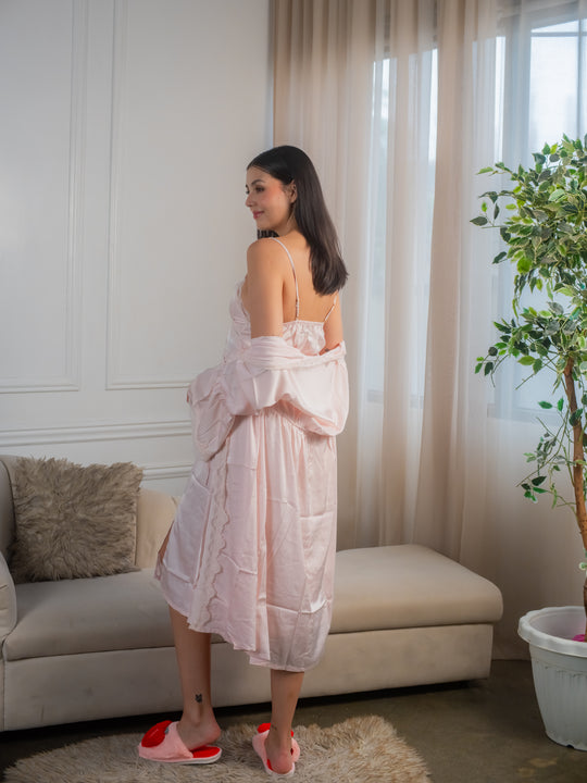 Feminism Yassi Silk Robe Set