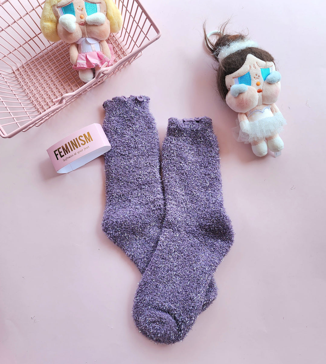 #8911 Sparkle Sleep Socks