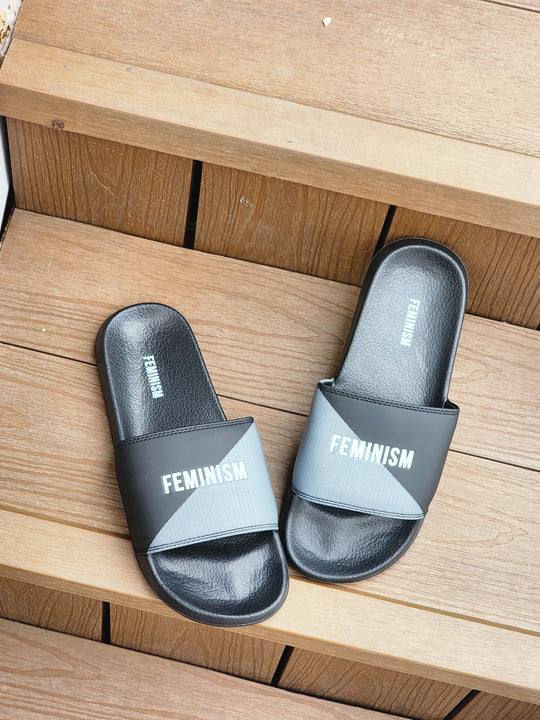 Womens Waterproof Quick Dry Slip On Slides Slippers