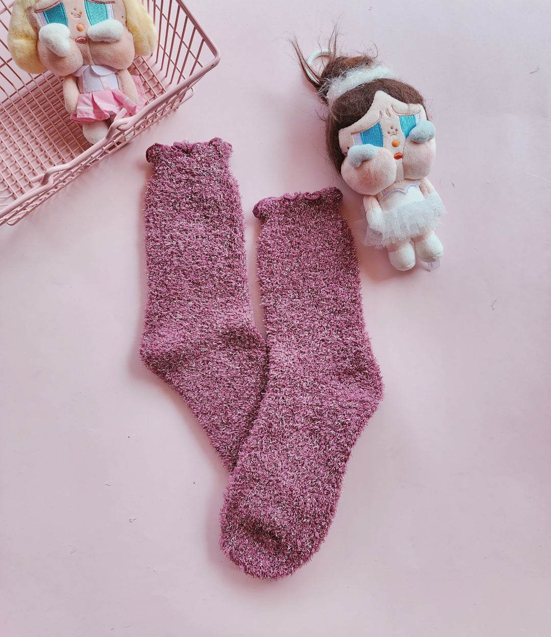 #8911 Sparkle Sleep Socks
