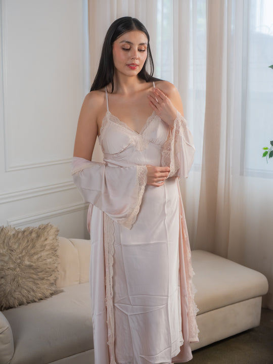 Feminism Serenity Silk Robe Set