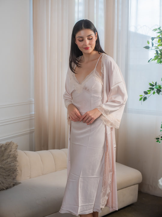 Feminism Serenity Silk Robe Set