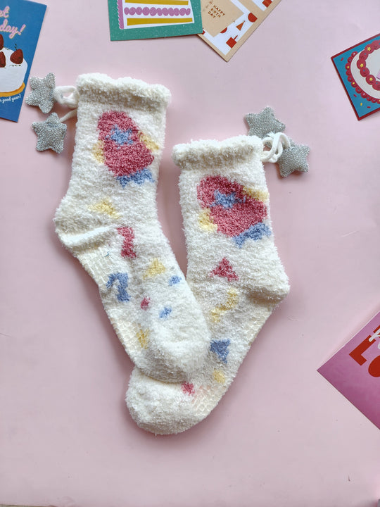#8286 Star sleep socks