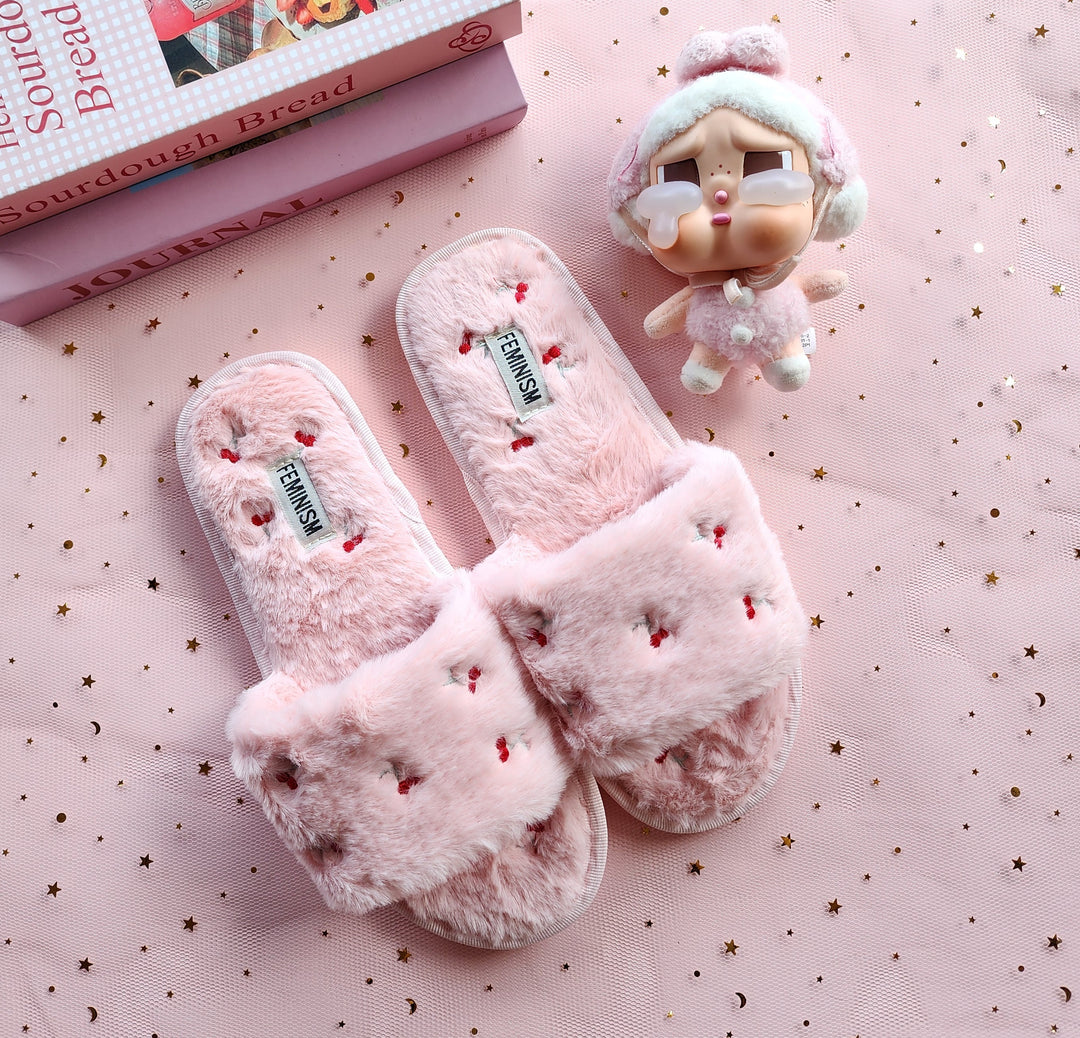 Cherry Bedroom slipper