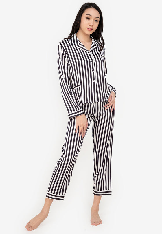 Adrianne 4pcs Longsleeve Pajama Set