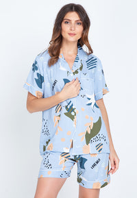 BELA Cotton Shortsleeve Shorts Set