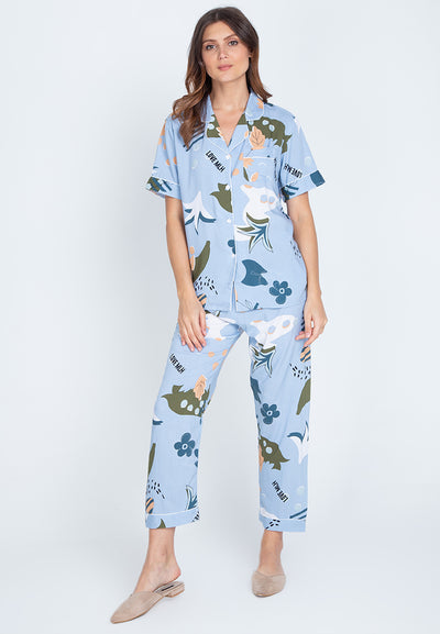 BELA Cotton Shortsleeve Pajama Set