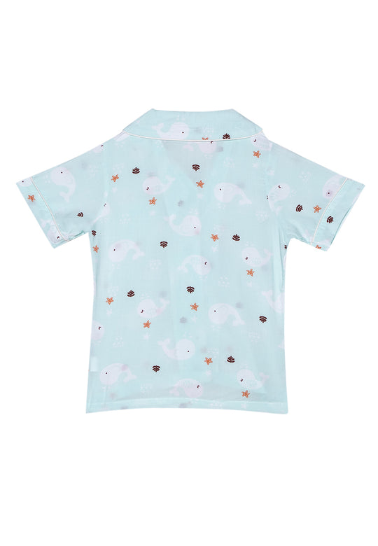 kid's sleepwear top reversed