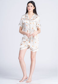 Kyline Silk Shortsleeve Shorts Set