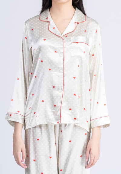 Dalia Silk Longsleeve Pajama Set