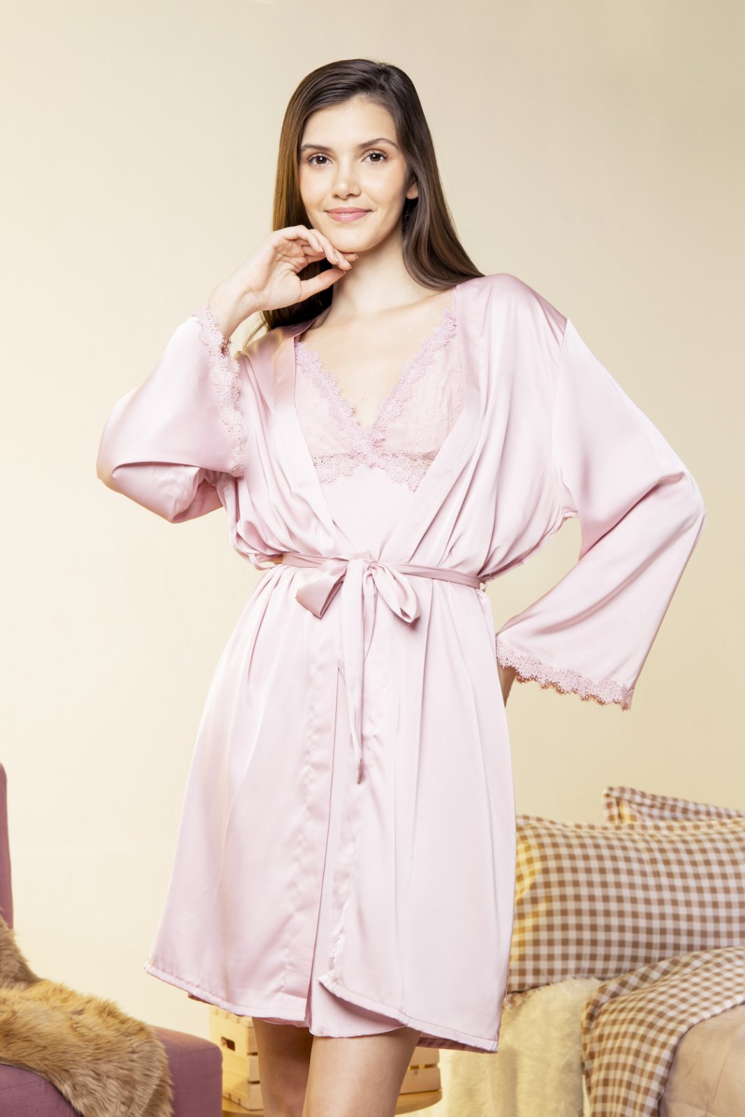 Shakira Silk Robe Set | Feminism