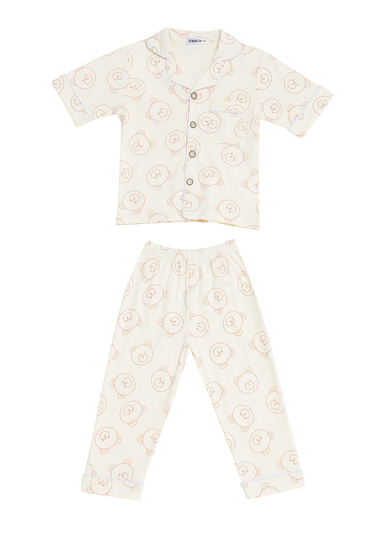 Brown Bear Kid's Pajama set