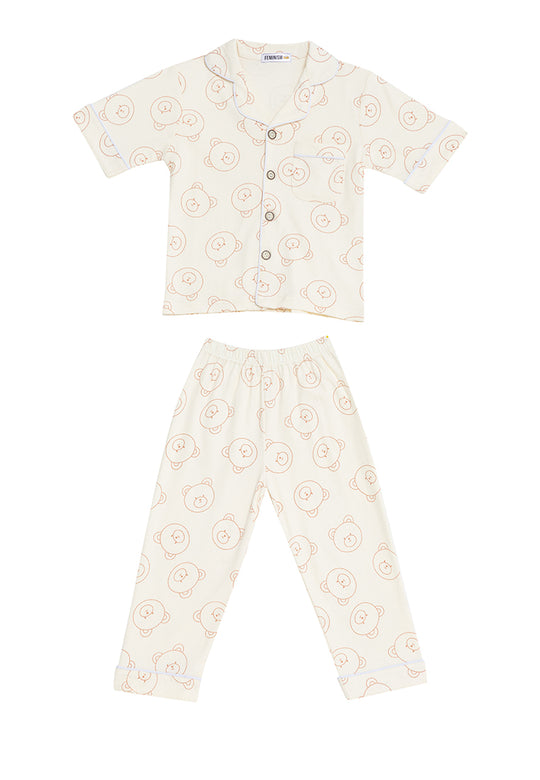 Brown Bear Kid's Pajama set