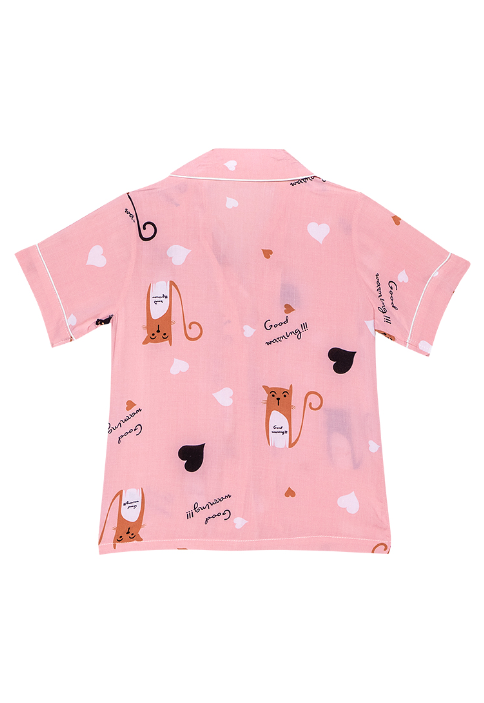 kid's sleepwear top reversed